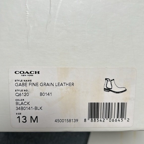 Coach leather ankle boots - Picture 7 of 9